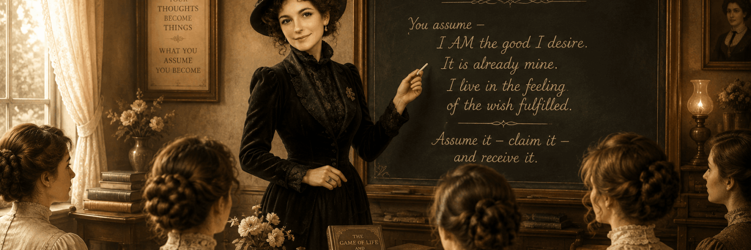 florence scovel shinn law of assumption